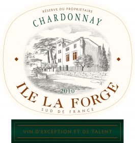 Ile la Forge chardonnay Vin de Pays d'Oc blanc